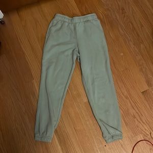 DSG dick’s sporting goods girls light green sweatpants size m(10-12)